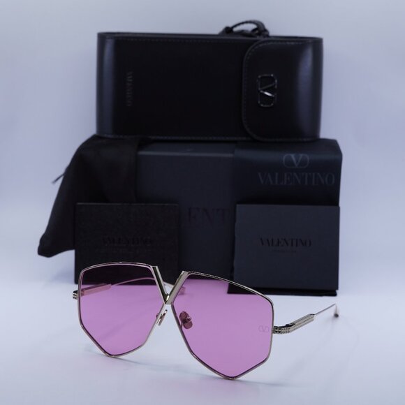 Final Price! Valentino V-HEXAGON VLS-115C Sunglasses - Picture 1 of 11